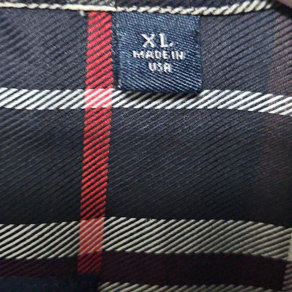Burberry Classic Black and White Plaid Men's Shirt - Picture 4 of 4
